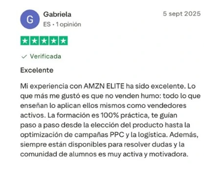 Amazon Elite testimonios