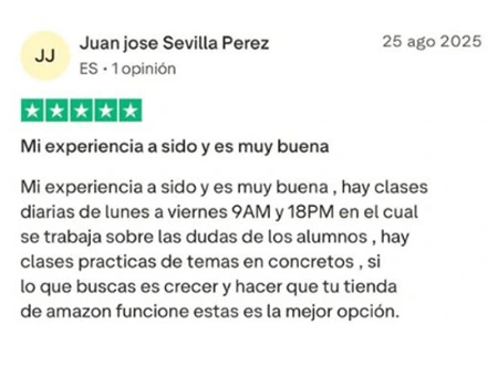 Amazon Elite testimonios