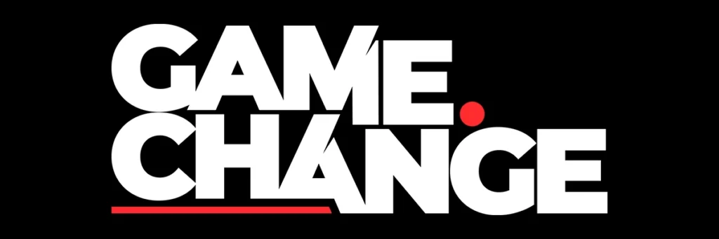 logotipo con letras "Game Change" formacion de Adrián Gleez